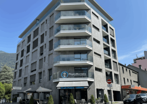 Bureau de 2 pièces au centre de Monthey