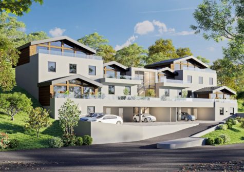 Appartement de 3,5 pièces en duplex à Daviaz – Lot 1