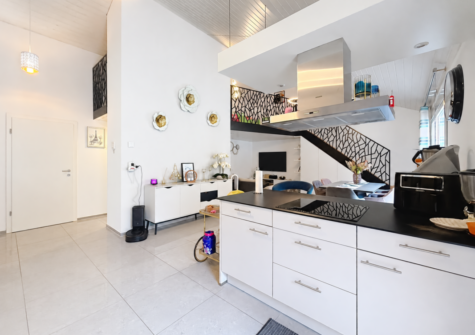 Bel appartement cosy en attique de 3.5 pièces avec Mezzanine et immense terrasse