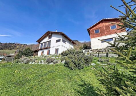 Magnifique villa d&rsquo;architecte avec spectaculaire vue panoramique sur la plaine et les Dents-du-Midi