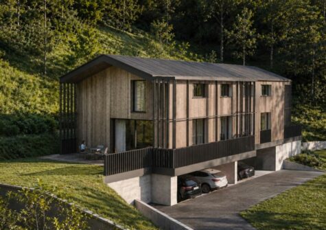 Villa mitoyenne contemporaine de 4.5 pièces à Salins