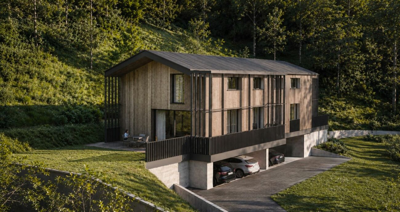 Villa mitoyenne contemporaine de 4.5 pièces à Salins